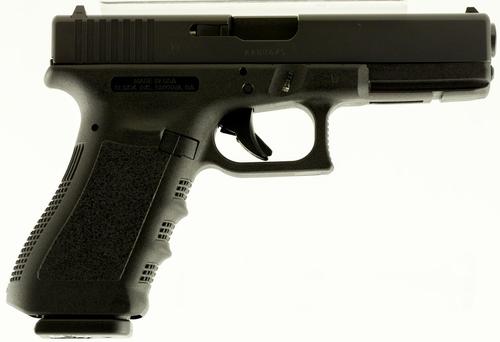 Glock G22 Standard Pistol UI2250203, 40 S&W, 4.4", Black Interchangeable Backstrap Grips, Black Finish, 15 Rds