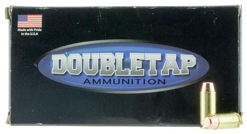 DoubleTap Target Self Defense Pistol Ammunition 10MM180T50, 10mm Auto, Full Metal Jacket (FMJ), 180  GR, 1200  fps, 50 Rd/bx