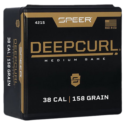Speer 38 Caliber 158 Grain Gold Dot Hollow Point 100/Box (4215), Not Loaded