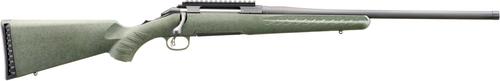 Glenfield Model A Bolt-Action Rifle, 30-06 Spring, Moss Green Splatter Stock, Blued Finish, Threaded Barrel, 4+1