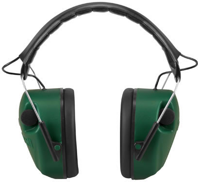 Caldwell E-Max Hearing Protection Black/Green Earmuffs 25 dB (497700)
