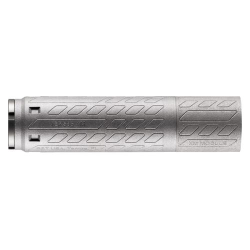 B&T VERS36 Ti Suppressor, .36 Cal, Titanium, Direct Thread 1/2x28 & 5/8x24 Included, Gray