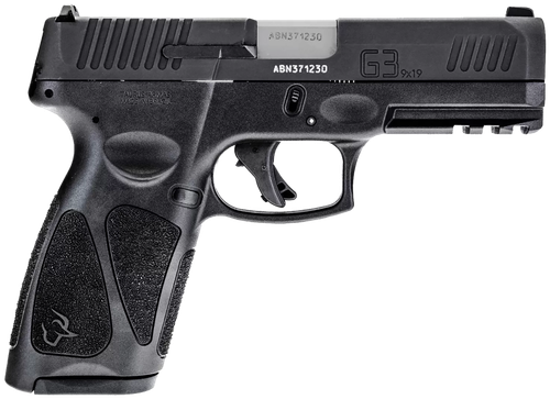 Taurus G3 Pistol 1G3B941, 9mm Luger, 4", Black Frame, Black Finish, 17 Rds