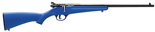 Savage Rascal Youth Bolt Action Rifle 13785, 22 Long Rifle, 16 in, Synthetic Stock, Blue Finish