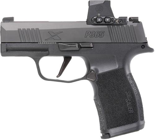 Sig P365 X Pistol 365X9BXR3RXX, 9mm, 3.1 in, Polymer Grip, Nitron Finish, Romeo-X, 12Rd