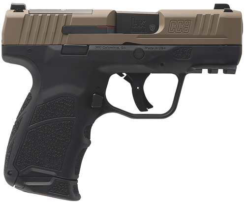 Heckler & Koch CC9 Optic Ready Pistol 81001192, 9mm Luger, 3.32in, Interchangeable Backstrap, Flat Dark Earth Finish, 10 Rds