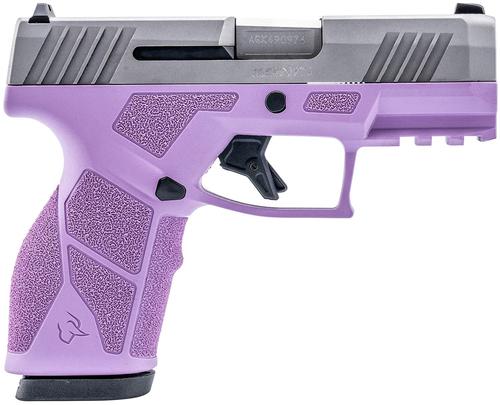 Taurus GX2 Pistol 1-GX2939LP-10, 9mm, 3.37in, Polymer Grips, Light Purple Finish, 10 Rds