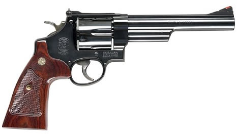 Smith & Wesson 29 Classic Revolver 150145, 44 Remington Mag, 6 1/2", Altamont Service Walnut Grip, Blue Finish, 6 Rd