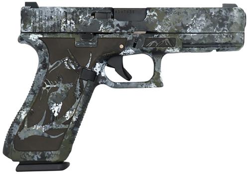 Glock 20 MOS Gen 5, PA205S204MOSALPINE, 10mm, 4.61", Alpine Camo Grips, Alpine Camo Finish, 15 Rds