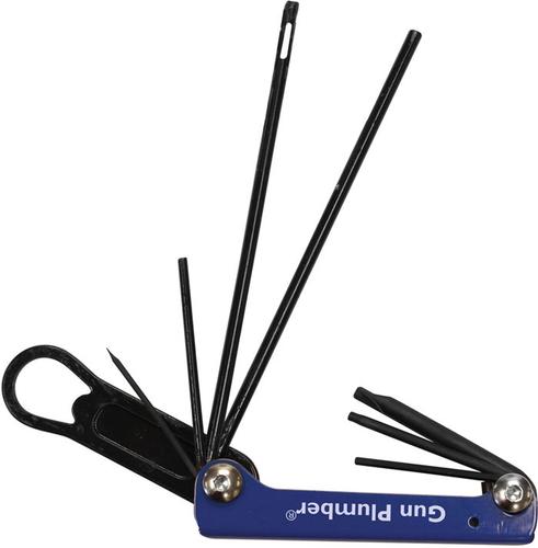 Birchwood Casey Gun Plumber Handgun Folding Multi-Tool, 12 Tools (42003)