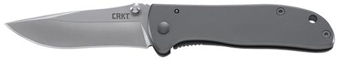 Columbia River Drifter Drop Point EDC Knife w/Silver Handle (6450S)