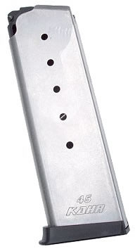 Kahr Universal 45 Automatic Colt Pistol (ACP) 7 Round Stainless Magazine (K725G)