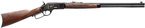 Winchester 1873 150th Anniversary Lever Action Rifle 534313140, 44-40 Winchester, 24",Black Walnut Stock, Polished Blued Finish, 13 Rds