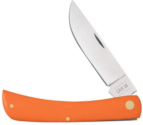 Case Orange Synthetic Sod Buster Pocket Knife (80512)