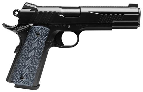 Savage Arms 1911 Government Semi-Auto Pistol 67200, 45 ACP, 5", Black/Dark Gray VZ G10 Grips, Black Nitride Finish, 8 Rds