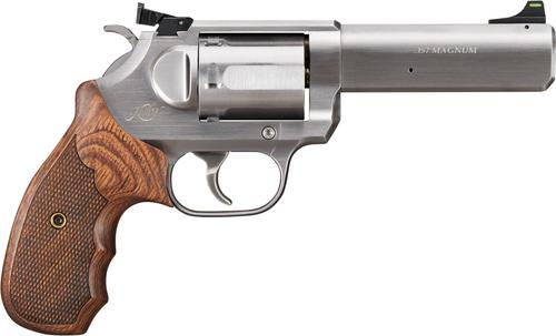 Kimber K6S Revolver 3400032CA, 357 Magnum, 4in, Wood Grips, 6 Rds