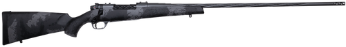 Weatherby Mark V Live Wild Bolt Action Rifle, 6.5 Wthby RPM, 24" Threaded, Gray & Black Stock, 4 Rds