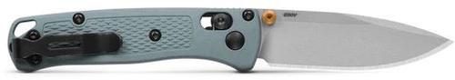 Benchmade Mini Bugout w/Satin Plain Edge Drop Point Blade, Sage Green (533SL-07)