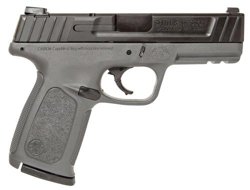 Smith & Wesson SD40 Pistol 11996, 40 S&W, 4", Black/Gray Polymer Grips, Gray Finish, 14 Rds