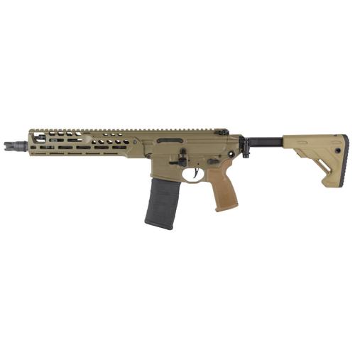 Sig Sauer MCX Spear LT IR Semi-Auto SBR RMCX556N11BIRSBR, 5.56 NATO, 11.5", Collapsible/Folding Stock, Coyote Tan Finish, 30 Rds