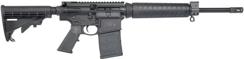 Smith & Wesson M&P10 Sport OR Rifle, 308 Win / 7.62x51mm NATO, 16", 6-Position Stock, Black Armornite Barrel, 20 Rds