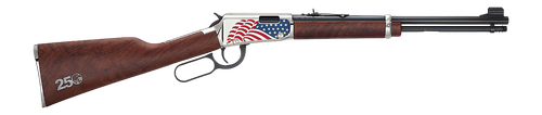 Henry Lever Action Youth Rifle 250th Anniversary Tribute Edition, 22 LR, 16.5", Walnut Stock, Polished Nickel Finish, 13 Rds