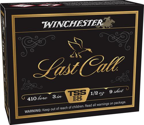 Winchester Last Call Shotshells LCTSS4139, 410 Gauge, 3", 1/2 oz, 1350 fps, #9 shot, 10 Rds/box