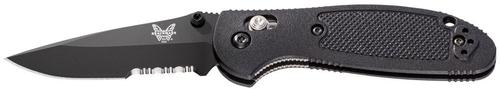 Benchmade Mini Griptilian Knife w/Combo Edge Black Drop Point Blade (555SBK-S30V)