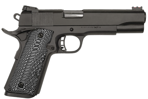 Taylors 1911 A1 Tac Ultra SAO Pistol 230057, 10mm Auto, 5", G10 Grips, Black Parkerized Finish, 8 Rds