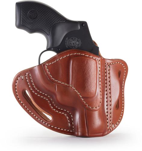 1791 Gunleather Revolver Holster, Classic Brown, Right Hand, J Frame (RVH1CBRR)