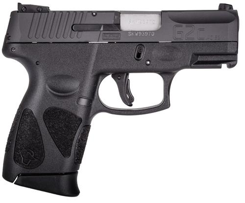 Taurus G2c DAO Pistol 1G2C403110, 40 S&W, 3.20", Light Rail, Polymer Grips, Black Finish, 10 Rds
