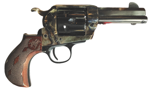 Cimarron El Malo 2 Revolver PP346MALO2, 45 Colt (Long Colt), 3.50in, Smooth Walnut Grips, 6 Rds