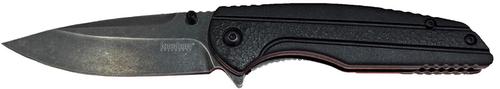 Kershaw Pushrod Folding Knife w/BlackWash Plain Edge (1345)