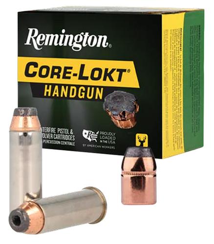 Remington Core-Lokt Pistol Ammunition R20231, 10mm, JHP, 200 gr, 20 Rd/Bx