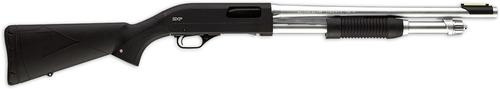 Winchester Super X Pump Defender Shotgun 512268395, 12 Gauge, 18 in, Synthetic Stock, Black Finish