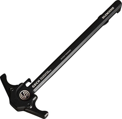 SilencerCo Gas Defeating Charging Handle for AR-15, Ambidextrous, Black Anodized 7075-T6 Aluminum (AC5062)