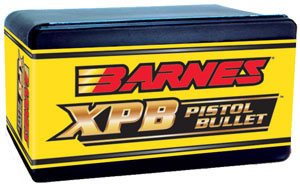 Barnes X-Pistol Bullets, .357", 357 Caliber, FB, 140 Grain, 20 Per Box (35714), Not Loaded