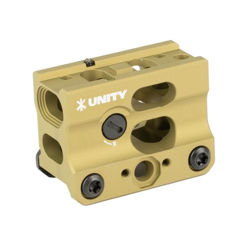 Unity Tactical LLC Fast Micro-SB Mount Compatible with CompM5s/CompM5b/Duty RDS Footprints, Flat Dark Earth