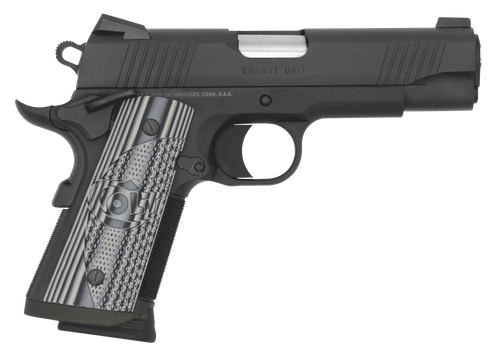 Colt Combat Unit CCO Pistol O9840 CCU, 45 ACP, 4.25", Gray G10 Grip, Black Finish, 7 Rd