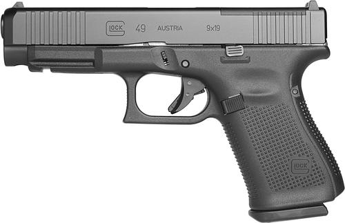 Glock G49 G5 MOS Pistol PA495S203MOS7, 9mm, 4.49in, 15 Rds