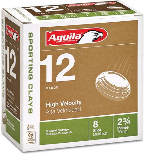 Aguila Competition Shotshells 1CHB1246, 12 Gauge, 2-3/4", 1-1/8 oz, 1325 fps, #7.5 Lead Shot, 25 Rds/Bx