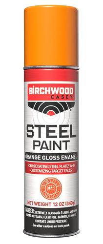 Birchwood Casey Steel Target Paint Orange 12 oz Aerosol, BC-PAINT-ORG