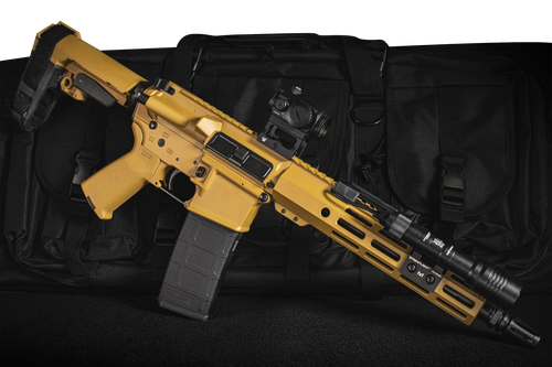 Shark Coast Tactical RAL Pistol Bundle SCC04427TWB-P, 5.56 NATO, 10", Magpul SL-K Brace, w/Vortex & Streamlight, 30 Rds