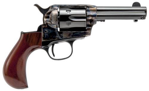 Cimarron Lightning Dual Cylinder Revolver CA980DC, 38 Special, 3.50in, Wood Grips, Steel Frame Finish, 6 Rds
