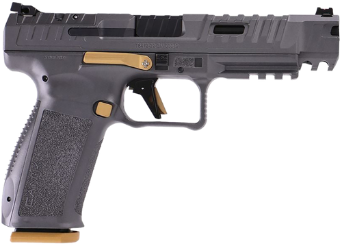 Century SFx Rival Optic Ready Pistol HG6771TN, 9mm Luger, 5in, Rival Grey Polymer Grips, Canik Grey Finish, 10 Rds