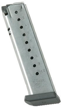 Sig Sauer P220 45 Automatic Colt Pistol (ACP) 6 Round Stainless Magazine (MAG220C456)