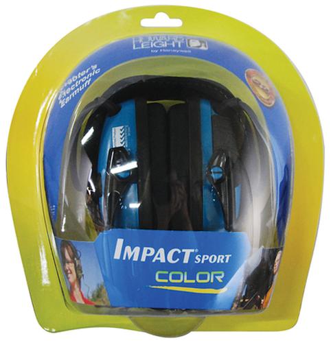 Howard Leight Electronic Impact Sport Earmuffs w/Teal Finish 22 dB (R02521)