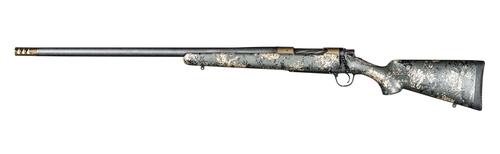 Christensen Ridgeline Rifle 801-06211-00, 28 Nosler, 22", Synthetic Carbon Stock W/green and Tan Accents, 4 Rds