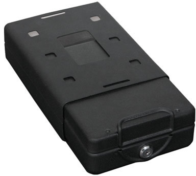 Bulldog Key-Lock Car Vault Gun Safe, 11x6x2.5, 1 cu. ft., (Up to 1 guns)