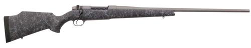 Weatherby Mark V Weathermark Rifle MWM01N65RWR4T, 6.5 RPM, 24", Black Stock, Gray Finish, 4 Rds